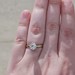 14K Yellow Gold 1.16Ct 6 Prong Diamond Solitaire Engagement Ring Size 6.75 
