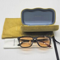 Gucci Men's Sunglasses Translucent Gray Blue GG0404SA 005 57 * 17 -150 