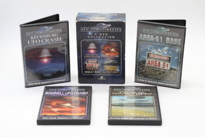 UFO Conspiracies 4 Disc Box Set - Roswell, Fields, Kecksburg, and Area 51