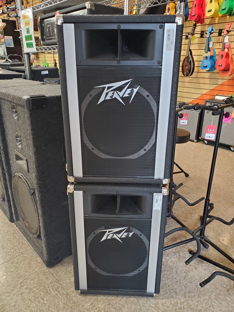 Vintage Peavey Model 112H 2-Way 150 Watt Speaker Enclosures | Money and ...