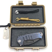 Medford Praetorian T SD90V 1st Run Knife w/ Case 2 Lanyards & Certificate 