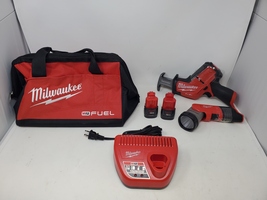 Milwaukee Combo Kit w/ Hackzall Reciprocating Saw & LED Worklight
