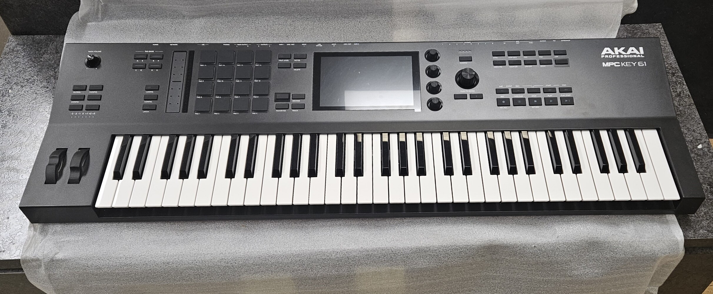 Akai Pro MPC 61 Key Synthesizer Keyboard Music Production Workstation Money and More