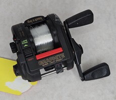 Vintage Ryobi T-1 Touch'n Trip Graphite Fishing Reel Caster Made in Japan 
