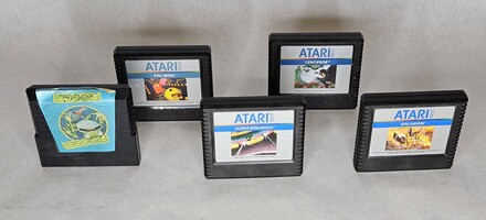 Atari 5200 Video Games Frogger Pacman Super Breakout Centipede Galaxian