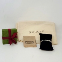  Gucci Ghost Chain 0.925 Sterling Sliver Bracelet