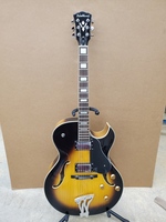 Washburn J3 Hollow body Electric Guitar Jazz Vintage Style