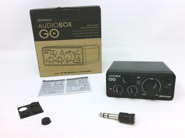 PreSonus AudioBox GO Compact 2x2 USB Audio Interface - Black
