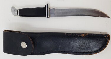 Buck 105 Knife with Leather Sheath