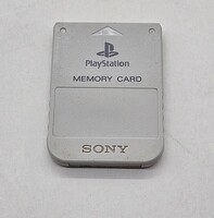 Sony SCHP-1020 PS1 Playstation 1 Gray Memory Card 