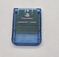 Sony SCHP-1020 Translucent Blue Memory Card Playstation 1 PS1