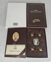 US 2009 United States Mint Lincoln Coin & Chronicles Set with Box & Sleeve