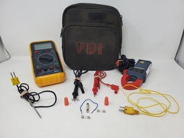 PDI Multimeter Measuring Tool w/ Case and Accessories - DM62T