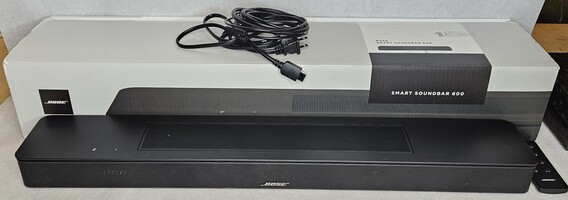 Bose Sound Bar Smart Soundbar 600 Bluetooth Speaker with Remote Cords Box 