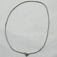 John Hardy Naga 925 Silver Box Link Chain Necklace 20 Inches Long 2.5mm Wide