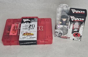 Tech Deck Ryan Sheckler Plan B & World Industries Flame Dude w Fingerboard Case 