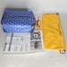 Goyard Monogram Toilet Toiletry Toilette 25 Sky Blue with Dustbag & Certificate 