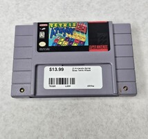 Nintendo SNES Tetris Attack Video Game Cartridge Only 