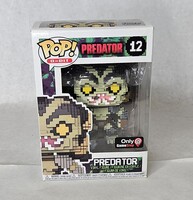 Funko Pop! 8-Bit Predator #12 Vinyl Figure in Box. 
