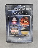 UFO Conspiracies 4 DVD Collection Crash Area 51 Fields of Mystery Set w Sleeve