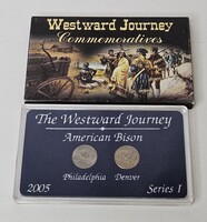 2005 Westward Journey American Bison Philadelphia Denver Series I 