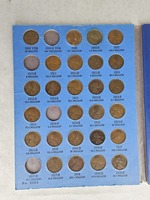 Lincoln Head Cent Penny Collection 1909 - 1940 Number One 9004 Whitman Missing 5