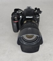 Nikon D3300 Digital Camera with Nikon 18-70mm Lens with Hood No Charger 