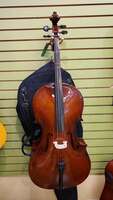 2004 Hans Kraus 10 Cello 4/6 Size - Comes With Case and Bow