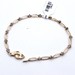 10K Yellow Gold Diamond Mother Daughter Tennis Bracelet 7.5 Inches