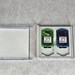 Sega Dreamcast Aftermarket Performance Blue Green Memory Cards Packs with Case
