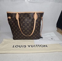 Louis Vuitton Monogram Neverfull MM Peony with Dustbag