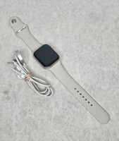 Apple Watch Series 9 45mm LTE GPS Smartwatch Light Gray Band MRM93LL/A