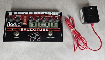 Radial Tonebone Plexitube 1 Music Effects Distortion Pedal with Power Cord