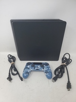 Sony PlayStation 4 Slim 1TB PS4 w/ Cords & Controller - Reset