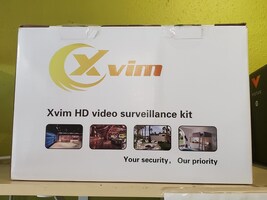XVIM 8CH 1080P Home Security Camera System, H.264+1080P Indoor Outdoor CCTV 