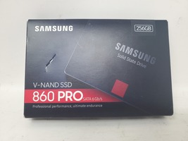 Samsung 860 PRO 256GB 2.5" SATA Internal SSD (MZ-76P256BW) - New In Box