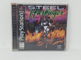 Steel Harbinger (PS1 Sony PlayStation 1996) Complete w/Manual Tested