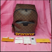 Discovery Backpack Limited Edition LV Rubber Monogram Canvas PM