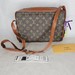 Louis Vuitton Monogram Sac Bandoliere 35 Crossbody Bag Satchel Purse