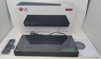 LG Electronics (UP970) 4K Ultra-HD 3D Blu-ray & DVD Player & HDR Compatibility