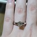 14K White Gold 1.44ct Old Mine Cut Diamond Solitaire Ring 5.6 Grams Size 6.25