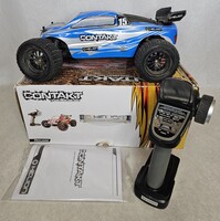 Helion Contakt Blue RC Car with Remote and Box No Battery No Charger