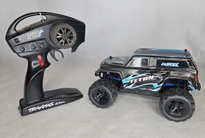 Traxxas LaTrax Blue Teton RC Car w Remote Controller