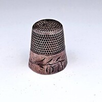  Vintage Simon Brothers Sterling Silver Thimble 