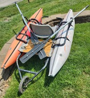OUTCAST FISH CAT STREAMER XL Pontoon Boat Kayak Fishing
