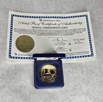 Remember Pearl Harbor 65th Anniversary Silver Commemorative Coin with COA