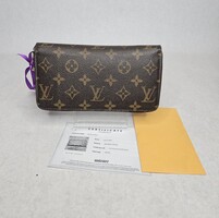 Louis Vuitton Monogram Zippy Long Wallet Brown Interior with Certificate 