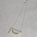 10K Rose Gold & Diamond Static Pendant Necklace 18.5 Inches 3.4 Grams