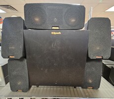 Klipsch Reference Theater Pack 5.1 6 Piece Subwoofer Speaker Set 