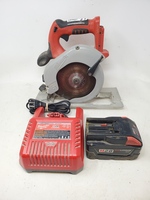 Milwaukee 0730-20 V28 28V Cordless 6-1/2" Circular Saw w/ Battery & Charger